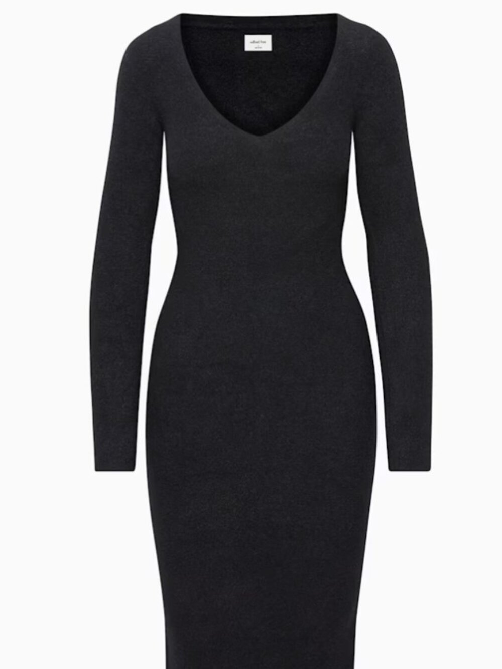 Wilfred Free- Hush Knit V-Neck Dress